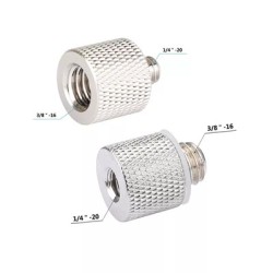  3/8" Male to 1/4" Female Screw Adapter